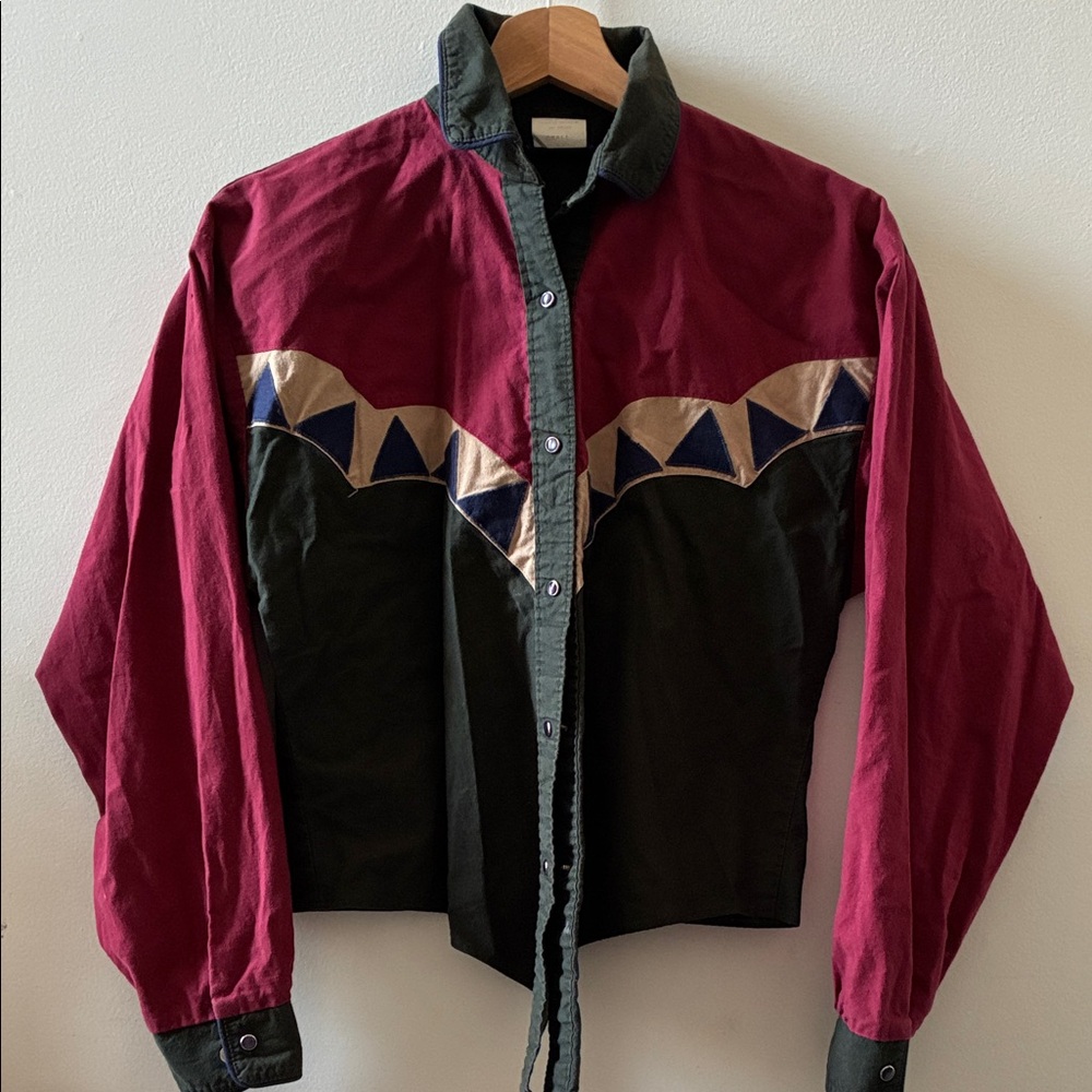 Roper Vintage Colorblock Button-Up Shirt